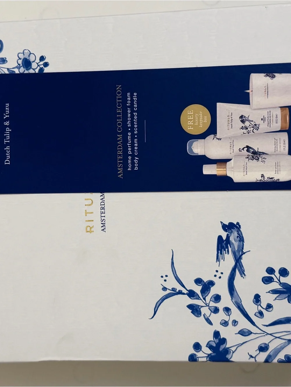 Amsterdam Collection Blue & White Bath & Body Set